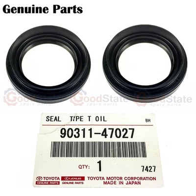 Genuine LandCruiser HDJ101 HDJ100 GRJ200 Front Drive Shaft Diff Oil Seal x2 - Image 1 of 3