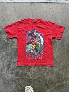 Vtg 1996 Yu-gi-oh! Red Kids Anime Tee - Picture 1 of 7