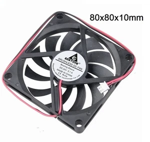 new DC 24V 80mm 2Pin 11Blades 80x80x10mm brushless Cooling Case Fan 8cm 8010S - Picture 1 of 4
