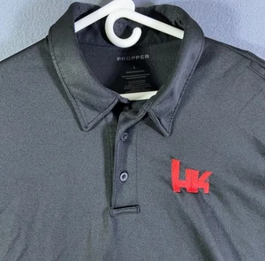 Heckler & Koch Firearms Propper besticktes Herren Polo Large taktisches Hemd EUC! - Bild 1 von 11