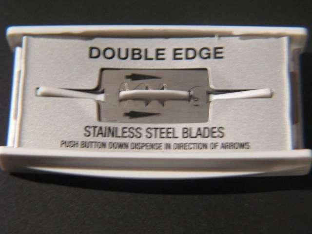 Hojas de afeitar Personna de acero inoxidable de doble filo *10 hojas Foto 1 de 1
