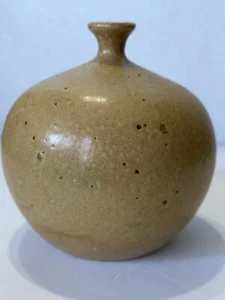 Vaso per erbacce color senape in ceramica senza marchio 5 pollici - Foto 1 di 10