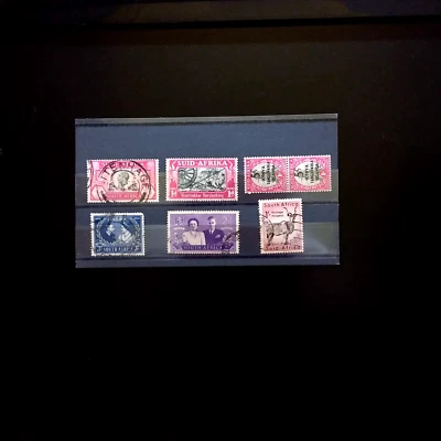 SOUTH AFRICA/ ZUID AFRIKA/ RSA Small Used Collection G061 Free Registered Mail - Image 1 of 2