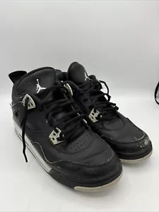Air Jordan 4 Retro BG "Oreo" 2014 Black/Grey 408452-003 Size 6.5Y - Picture 1 of 10