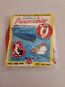 Burger King Disney Pinocchio Sommer Schlauchboote Pinocchio Strandball - Bild 1 von 2