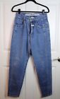 VTG 80s Marithe Girbaud Francois Relaxed Tapered Jeans Stonewash 9/10 BROKEN ZIP