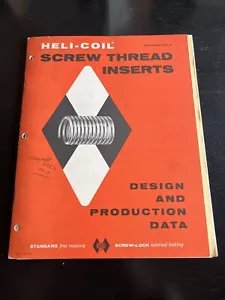Heli-Coil Screw Thread Inserts Bulletin 800-A (1966) - Bild 1 von 4