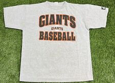 Vintage 1997 Starter San Francisco Giants MLB T-Shirt Men's L Gray USA  