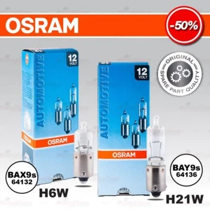 OSRAM H6W 434 H21W 435 Rückfahrlicht Birnen AUTOLAMPEN Glühlampen Blinkleuchten - Bild 1 von 20