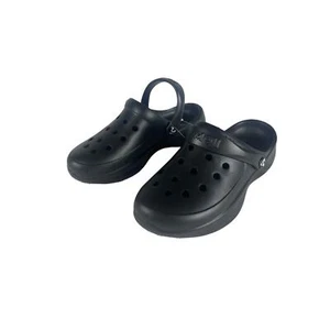 Zoccoli slip-on Amoji unisex neri taglia 9 - Foto 1 di 4