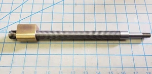 Rockwell Delta Model 119.9393 11" Metal Lathe Cross Feed Screw & Nut - Foto 1 di 3
