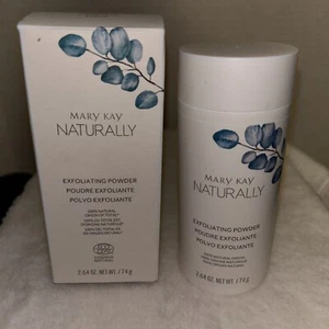 Mary Kay NATURALLY Exfoliating Powder 2.64oz 100% Natural Of Origin Free Ship - Picture 1 of 3