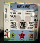 NEW Disney Baby Mickey Mouse Mark The Moment infant milestone dry erase board