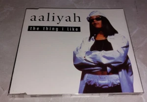 AALIYAH * THE THING I LIKE * CD SINGLE 1995 EXCELLENT - Picture 1 of 2