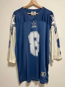 NFL Dallas Cowboys Jersey Size XXL Troy Aikman 8 STARTER - Picture 1 of 8