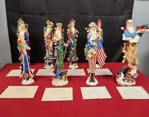 Lote de 8 Lápices de Navidad Estatuillas de Papá Noel - Imagen 1 de 13