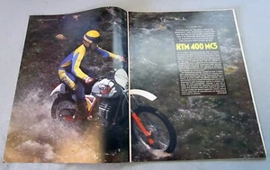 Motocicleta KTM 400 MC5 1978 - artículo original de prueba de carretera - Imagen 1 de 1