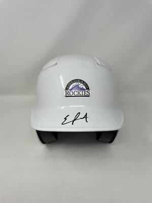 EZEQUIEL TOVAR SIGNED AUTOGRAPH FULL SIZE HELMET COLORADO ROCKIES PSA/DNA COA - Image 1 of 4