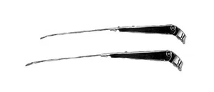 1967-69 Camaro, Firebird, 1966 - 67 Chevelle Chrome/Stainless Steel Wiper Arms - Foto 1 di 22