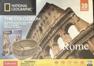 3D Puzzle National Geographic Rome Colosseum History Italy Gift Sealed New - Picture 1 of 2