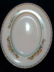 John Maddock & Son LTD Serving Platter 1940's Royal Ivory Ivory Ware - Picture 1 of 9