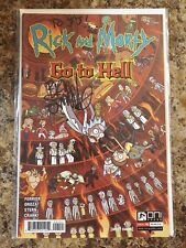 Rick And Morty Go To Hell #1 (2020) Cover B *Signed By Brian Smith* Oni Press NM
