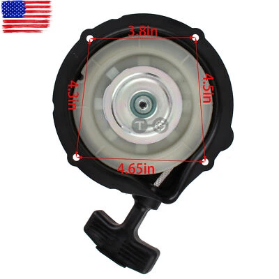 4X4 apto para Yamaha Kodiak 400 4x4 2000-2006 cuerda de arranque de retroceso arranque Foto 1 de 4