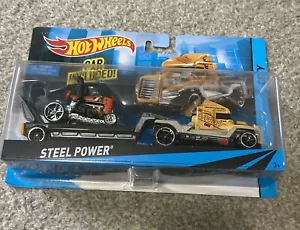 New 2013 Hot Wheels Steel Power Transporter Rig Dragtor Tractor Cab - Picture 1 of 2