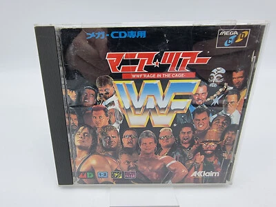 Wwf Rage IN the Cage Sega Mega CD Japan Used - Image 1 of 4