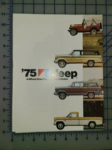 1975 Jeep Brochure Folder - Bild 1 von 1
