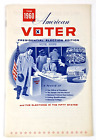 1960 American Voter Presidential Election Edition Tips GM Employees VTG Booklet