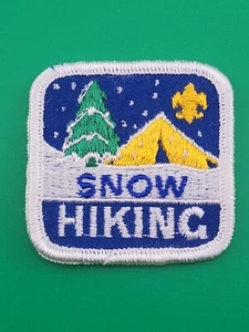 Snow Hiking Patch BSA Boy Scouts America NEW 2" - Bild 1 von 2