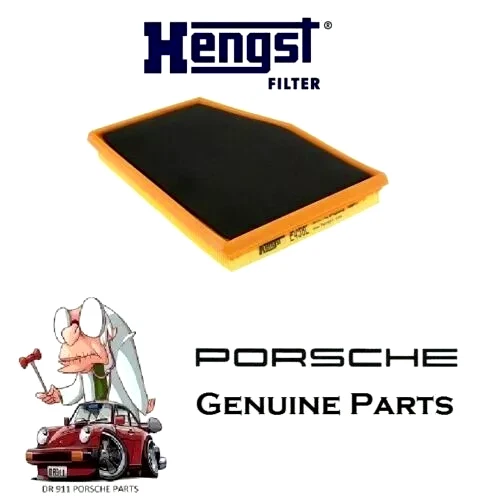 Filtro de aire Porsche 986 Boxster 1997-2004 OEM Hengst 99611013104 996 110 131 04 Foto 1 de 1