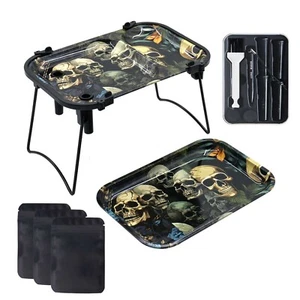 Bandeja enrollable con cargador de cono soporte plegable máquina de prerollo - Imagen 1 de 7