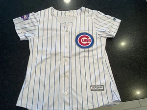 Majestic Chicago Cubs ANTHONY RIZZO 2016 World Series Champions Woman's JERSEY - Picture 1 of 4
