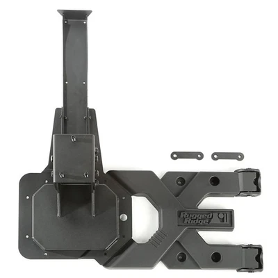 Rugged Ridge Spartacus HD Rear Spare Tire Carrier Mount for 07-18 Wrangler JK Foto 1 de 4