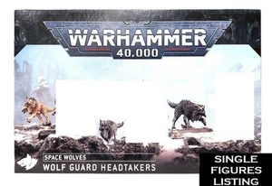 Warhammer 40K NEW Space Wolves Headtakers Hunting Wolves Single Figures - Picture 1 of 5
