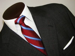 TRAJE A CUADROS PARA HOMBRE TALLA 46XL CORTE A MEDIDA H. FREEMAN & SON EE. UU. TALLA 46XL 41 X 33,5 - Imagen 1 de 23