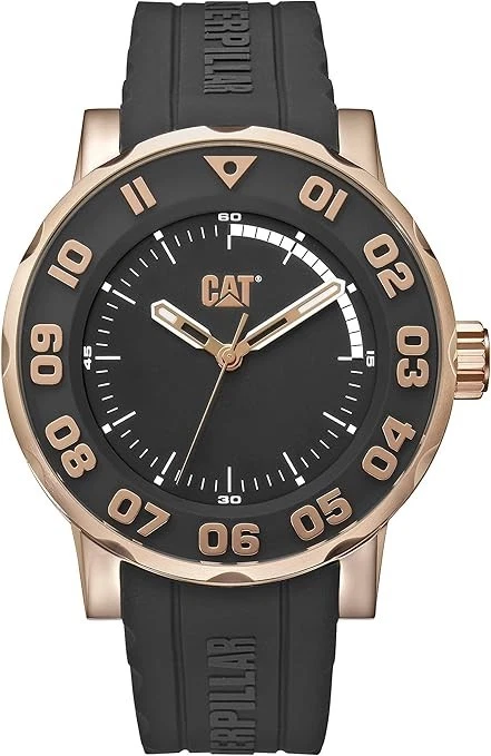 Reloj de 3 manecillas CAT Caterpillar Bold para hombre oro rosa NM19121119 Foto 1 de 1