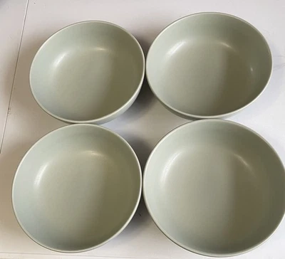 Mesa JoyJolt 30oz Stoneware Green Pasta Bowls Set of 4, Salad/Serving Bowls New - Image 1 of 4