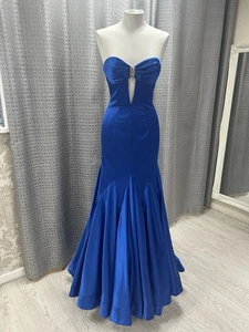 PROM / Evening dress size 8 uk royal blue Rachel Allen new with tags - Picture 1 of 12