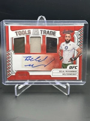2023 Panini Chronicles Absolute Belal Muhammad Tools of the Trade Patch Auto /99 - Image 1 of 2