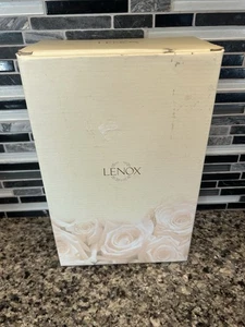 VINTAGE LENOX HOCHZEITSVERSPRECHEN #76602 OPAL UNSCHULD FLÖTENPAAR neu offene Schachtel - Bild 1 von 7