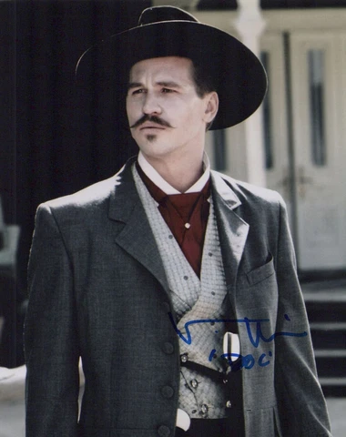 Val Kilmer (Tombstone) signed 8x10 photo in-person Cover