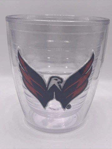 Washington Capitals Tervis Travel Mug Cocktail Drink Tumbler 12oz EUC Cover
