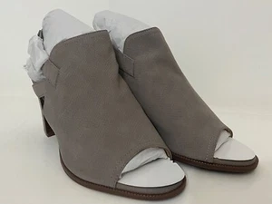 Naturalizer Ryder Turtle Dove Suede Slip On Slingback Heels size 8.5 W - Picture 1 of 10