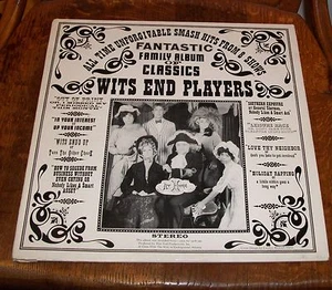 VTG WITS END PLAYER FANTASTIC FAMILY ALBUM RECORD UNDERGROUND ATLANTA ALABAMA ST - Imagen 1 de 7