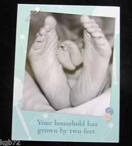 Leanin Tree New Baby Greeting Card Baby Shower Multi Color Notelet Series N79 - Picture 1 of 2