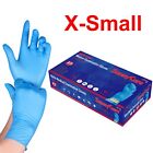 100 gants d'examen au nitrile SunnyCare sans poudre chimio-évalués (non latex vinyle) -XS