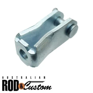 Horquilla de varilla de pedal de freno Clevis 3/8 UNF hilo hembra Ford Chev Holden - Imagen 1 de 3